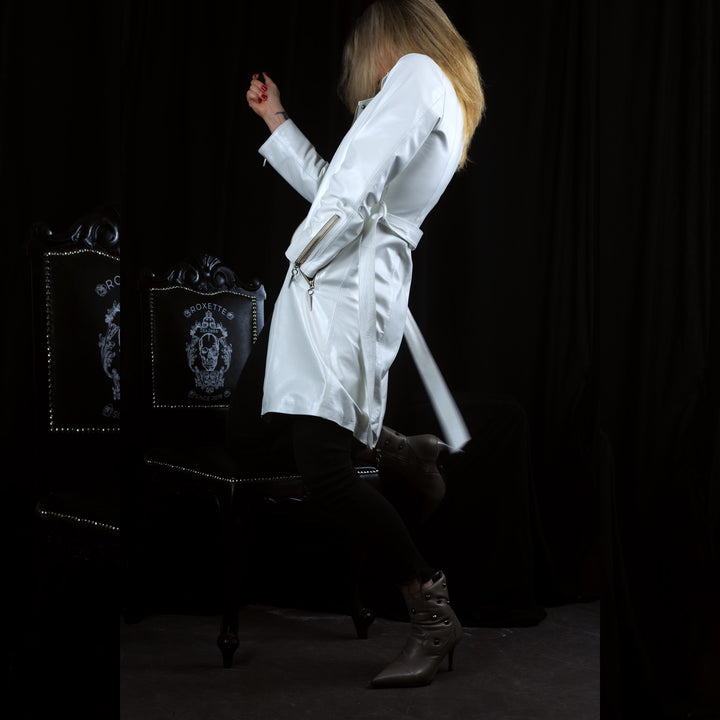 Trench Coat Cher Pelica Perolada