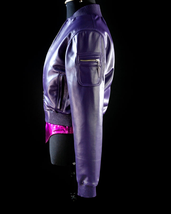 Bomber Muse Pelica Purple