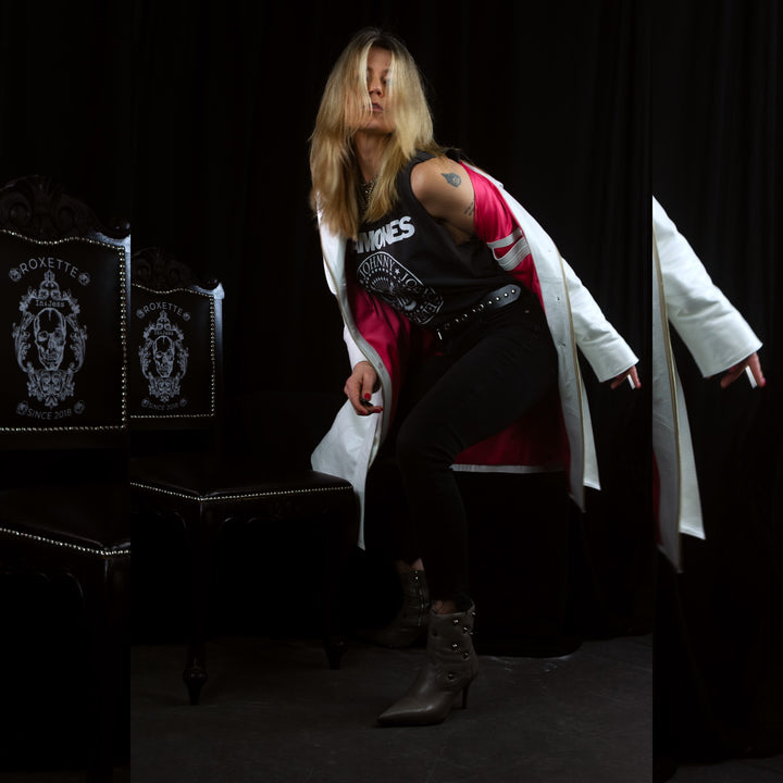 Trench Coat Cher Pelica Perolada