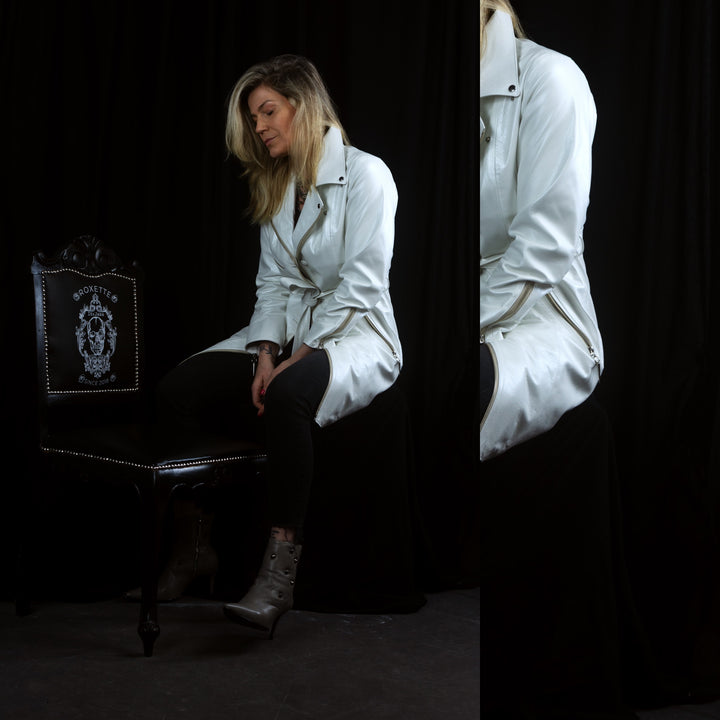 Trench Coat Cher Pelica Perolada